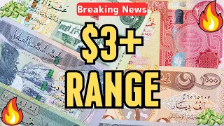 🔥Iraqi Dinar🔥$3+ Range🔥News Guru Intel Update IQD Value to USD🤑💵🤑🎉