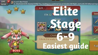 Lords mobile Elite stage 6-9 f2p|Call of the wild Elite stage 6-9 easiest guide