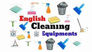 Cleaning Equipment name/// English Vocabulary