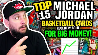 Michael Jordan Basketball Cards Going UP 📈 IN VALUE Top 15 Michael Jordan 90s Inserts recently sold