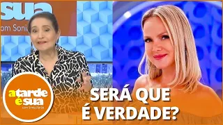 Sonia Abrão lamenta saída de Eliana do SBT: “Eu não quero que ela vá embora”