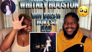 Whitney Houston - Why Does It Hurt So Bad Live|Our First Time Hearing (Our Reaction)