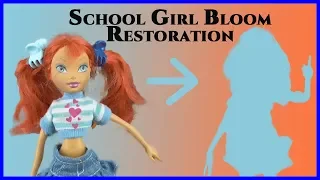 WINX CLUB Season 2 Bloom School Girl by Mattel Restoration! - TYLER'S TOY BOX