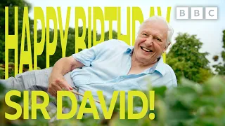 96 Years of Sir David Attenborough in 96 seconds - BBC