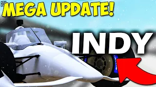 THIS INDYCAR GAME GOT A HUGE UPDATE! (Roblox Indy)