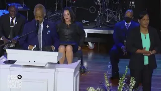 WATCH: Rev. Al Sharpton eulogizes George Floyd during memorial in Minneapolis