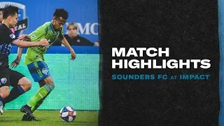 HIGHLIGHTS: Montreal Impact vs. Seattle Sounders FC | June 5, 2019