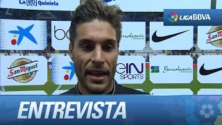 Entrevista a Rubén Rochina tras el Málaga CF (2-2) Granada CF