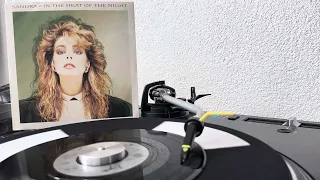 SANDRA - In The Heat Of The Night (7” vinyl) 1985 My Vinyl Records Collection