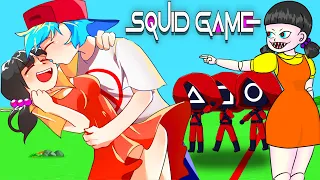 Squid Game Red Light Green Light ​Survival Battle VS Friday Night Funkin' By Rainbow Animation