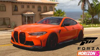 2021 Bmw M4 Competition Coupe Customization - Forza Horizon 5 Gameplay