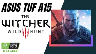 RTX 4060 Laptop | THE WITCHER 3: WILD HUNT (RAY TRACING ON VS OFF) | ASUS TUF A15
