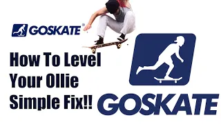 How to Level Your Ollie - Try this Simple 3 Minute Technique