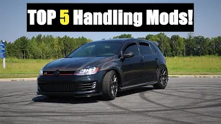 Top 5 Handling Mods For the VW MK7 GTI!