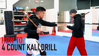 HOW TO DO A 4 COUNT KALI DRILL | TECHNIQUE TUESDAY