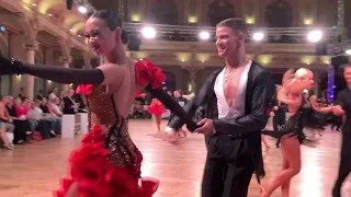 CHA-CHA-👍😍 U21 WORLD CHAMPIONS - Yaroslav Kiselev & Sofia Filipchuk - WDSF 2023 DanceComp -