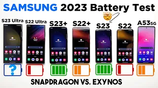 ULTIMATE 2023 Samsung Battery Test!