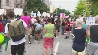 Protests near Georgia's State Capitol, Downtown Atlanta in wake of Roe v. Wade reversal