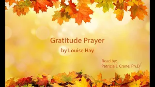 Gratitude Prayer by Louise Hay