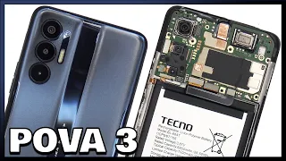 Tecno Pova 3 Disassembly Teardown Repair Video Review