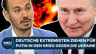 UKRAINE-KRIEG: Deutsche Extremisten kämpfen für Wladimir Putin! Was wir bisher über sie wissen!