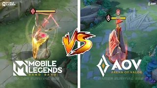 Mobile Legends vs Arena of Valor : Map, Graphics,Texture Comparison