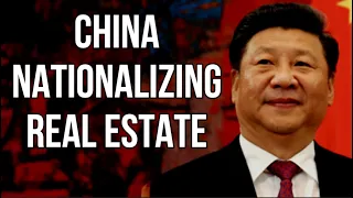 CHINA Nationalizing Real Estate as Property Collapse Deepens, Prices Crash & LGV's to Buy Apartments