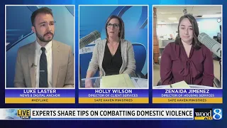 Experts discuss warning signs of domestic violence