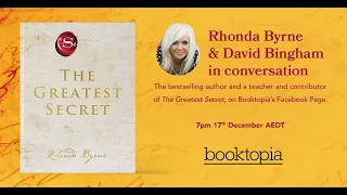 Booktopia TV: in conversation with Rhonda Bryne and David Bingham