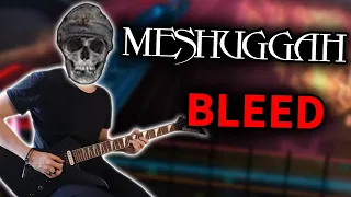 Meshuggah - "Bleed" Guitar Cover (Rocksmith CDLC)