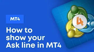 How to show your Ask line in MT4 | BlackBull Markets