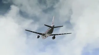 American airlines flight 587 animation with edited sound