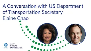 A Conversation with US Department of Transportation Secretary Elaine Chao