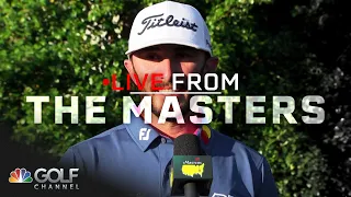 Max Homa: 'Going to remind myself I'm a dog' on Sunday | Live From The Masters | Golf Channel