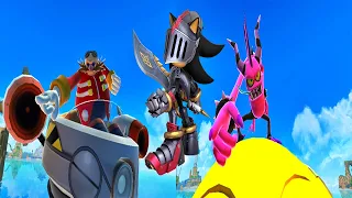 Sonic Dash - Sir Lancelot vs All Bosses Zazz Eggman - All 47 Characters Unlocked Gameplay