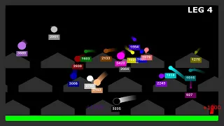 Survival Marble Race - Marble Race in Algodoo