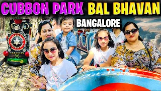 Cubbon park Bal Bhavan Bangalore | Toy Train  Experience | So many Amazing Rides