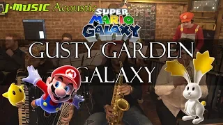 "Gusty Garden Galaxy" (Super Mario Galaxy) LIVE Jazz Cover // J-MUSIC Pocket Band