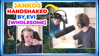 Jankos Got HANDSHAKED by EVI [WHOLESOME] 👀