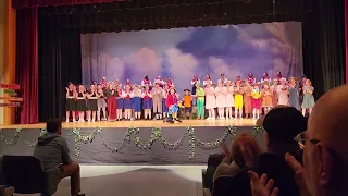 Shrek full bows and Believer Wednesday performance