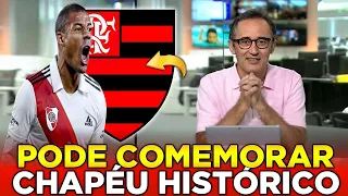 💥URGENTE! MAIOR CRAQUE DO RIVER NO MENGÃO! TORCIDA VAI A LOUCURA! ÚLTIMAS NOTÍCIAS DO FLAMENGO