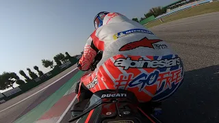 Let's jump on board for a few laps at Misano.