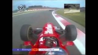 Michael Schumacher onboard start-1997 Luxembourg Grand Prix