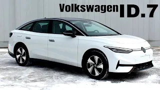 2024 Volkswagen ID.7 First Look |  production version revealed in China - Electric Passat?