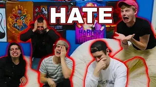 READING HATE COMMENTS W/ ROOMMATES