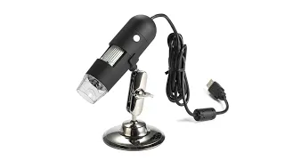 Digital Microscope 1600x Magnification USB Mac Windows Android OTG Unbox Windows Installation