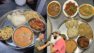 Mcleod Ganj हिमाचल कि देसी थाली TIBETAN Food | Celebrities की पहली पसंद |￼ Himachal Food Tour