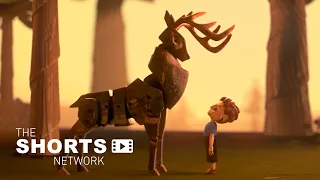 A father must rescue his autistic son lost in a forest. | Animated Short Film "Boy In The Woods"