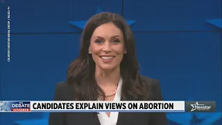 Whitmer, Dixon talk abortion in first Michigan governor debate