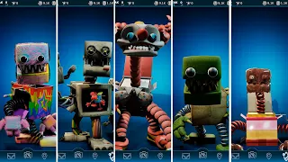 Project Playtime Phase 2 All Boxy Boo Skins FNAF AR Workshop Animations